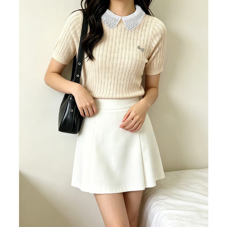 サマーニット レディース 大人可愛い夏服 | SUNSHINE CLOSET | 詳細画像16 