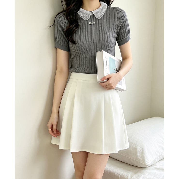サマーニット レディース 大人可愛い夏服 | SUNSHINE CLOSET | 詳細画像4 