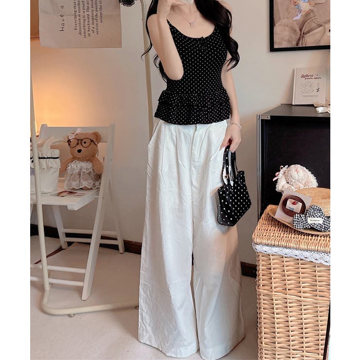 ブラトップキャミ レディース 大人可愛い夏服 | SUNSHINE CLOSET | 詳細画像10 