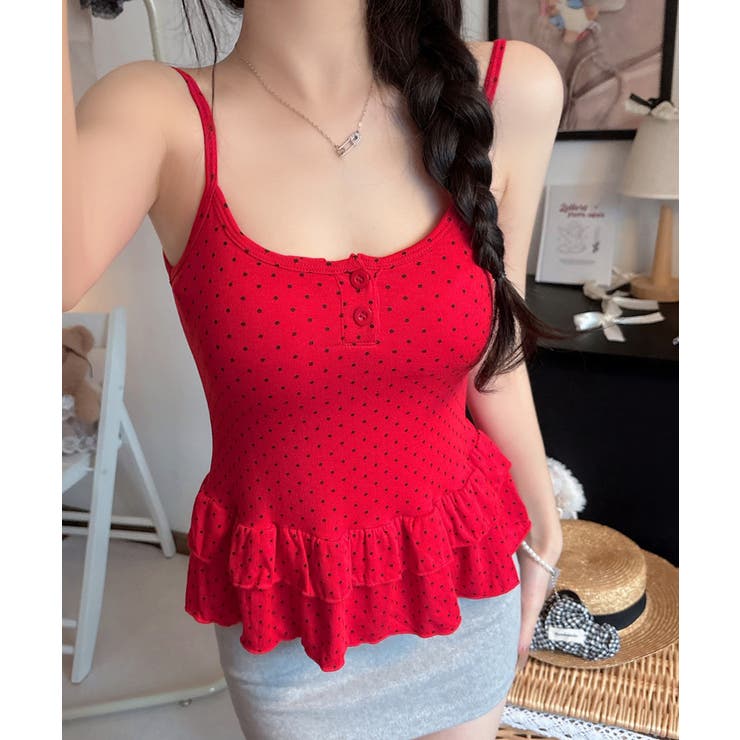 ブラトップキャミ レディース 大人可愛い夏服 | SUNSHINE CLOSET | 詳細画像15 