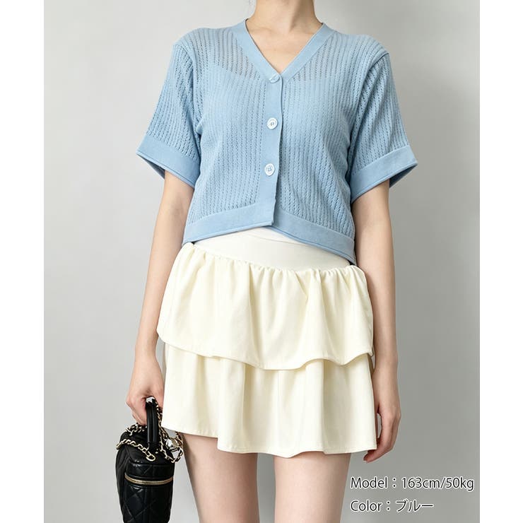 レディース クロップド丈 ニットトップス | SUNSHINE CLOSET | 詳細画像12 