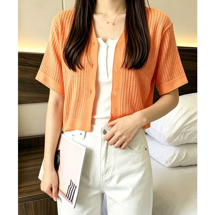 レディース クロップド丈 ニットトップス | SUNSHINE CLOSET | 詳細画像9 
