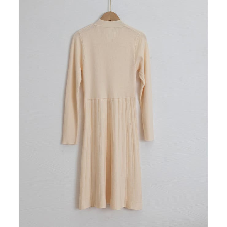 Vネックニットワンピース 飾りボタン付き | SUNSHINE CLOSET | 詳細画像14 