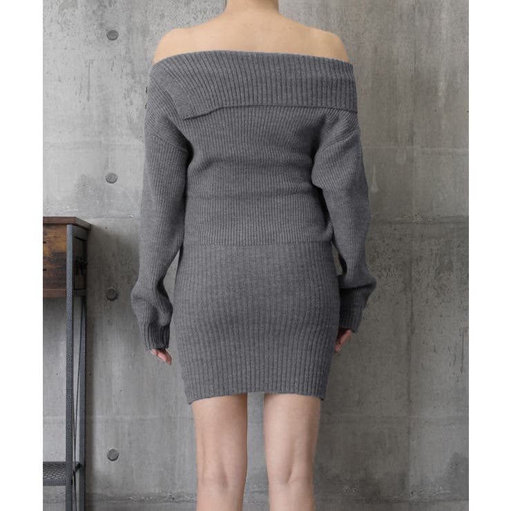 ニットワンピースオフショルダーワンピース | SUNSHINE CLOSET | 詳細画像15 