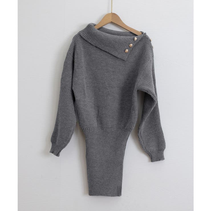 ニットワンピースオフショルダーワンピース | SUNSHINE CLOSET | 詳細画像16 