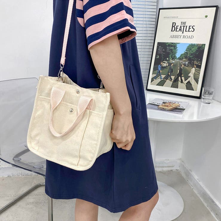 アイボリー | ミニトートバッグ 軽量 ショルダーバッグ | SUNSHINE CLOSET