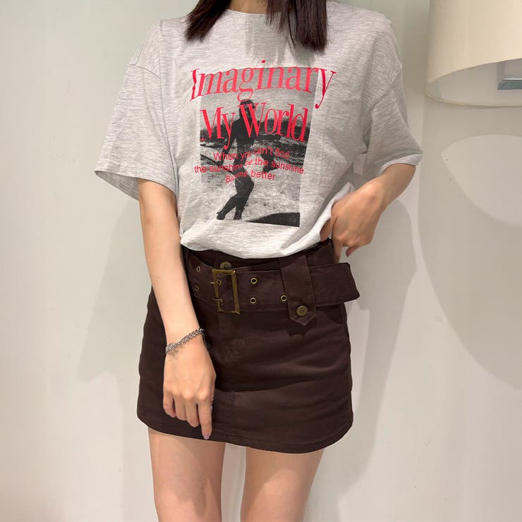 キュロットデニムスカート ハイウエスト | SUNSHINE CLOSET | 詳細画像24 