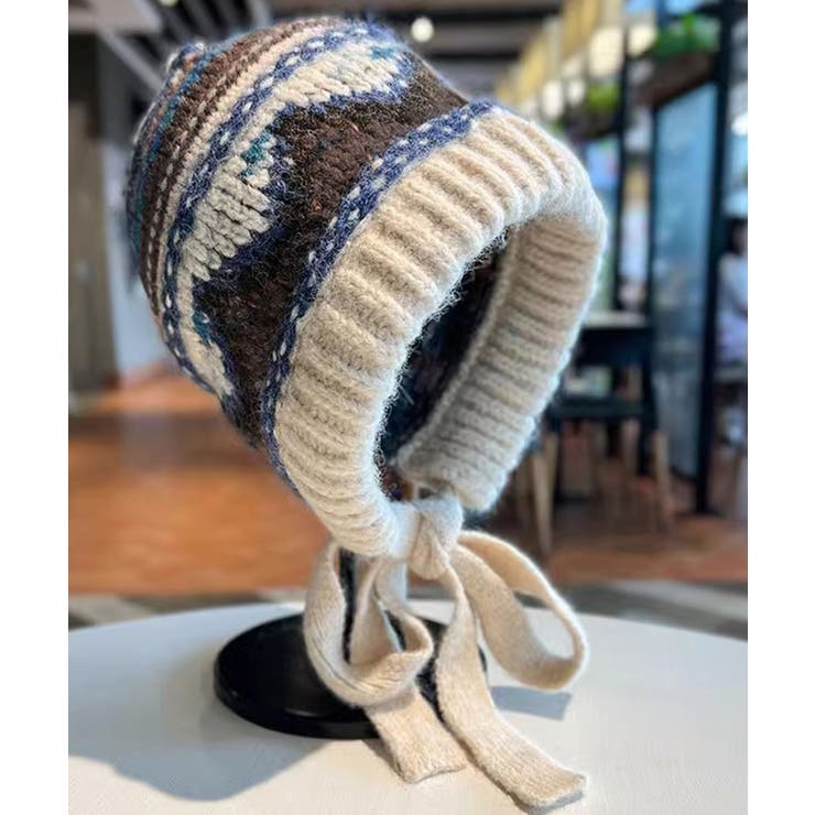 ニットバケットハット フェアアイル柄帽子 | SUNSHINE CLOSET | 詳細画像22 