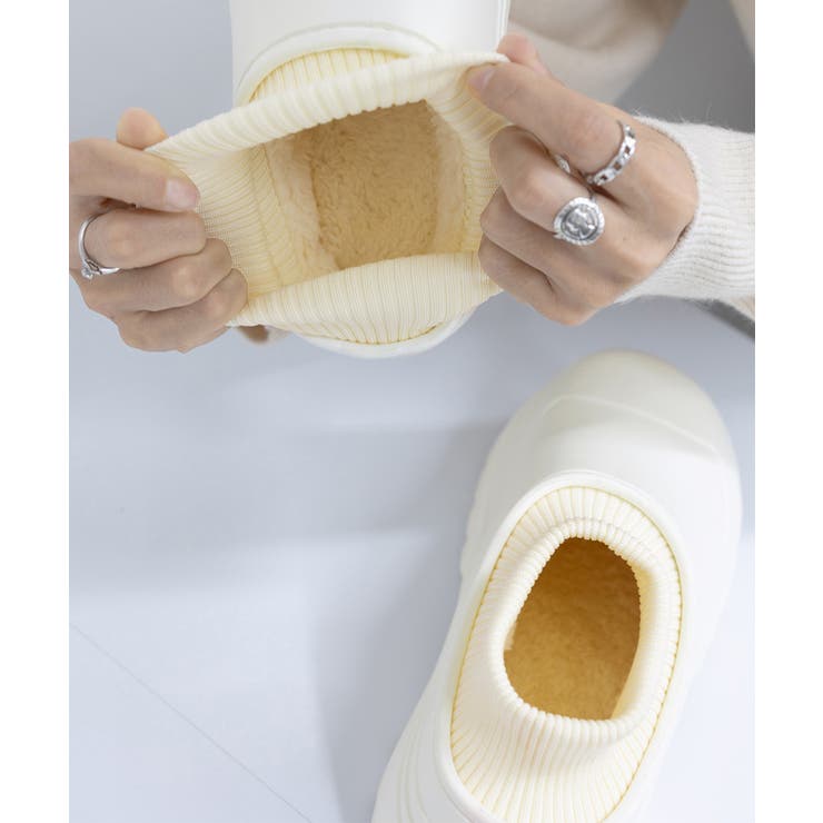 EVAショートブーツ ソックス風 裏起毛 | SUNSHINE CLOSET | 詳細画像15 