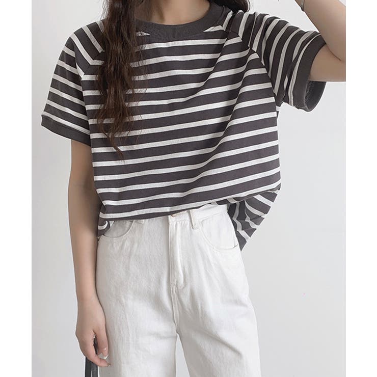 ボーダーTシャツ 半袖チュニックTシャツ | SUNSHINE CLOSET | 詳細画像3 