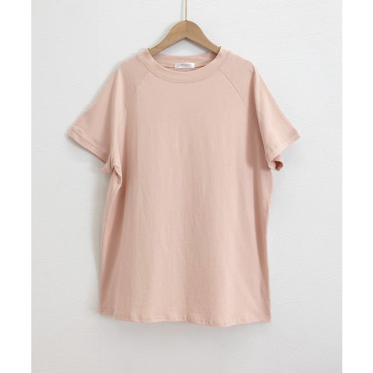 綿混tシャツ クルーネックカットソー プルオーバー着やせ夏トップス | SUNSHINE CLOSET | 詳細画像44 