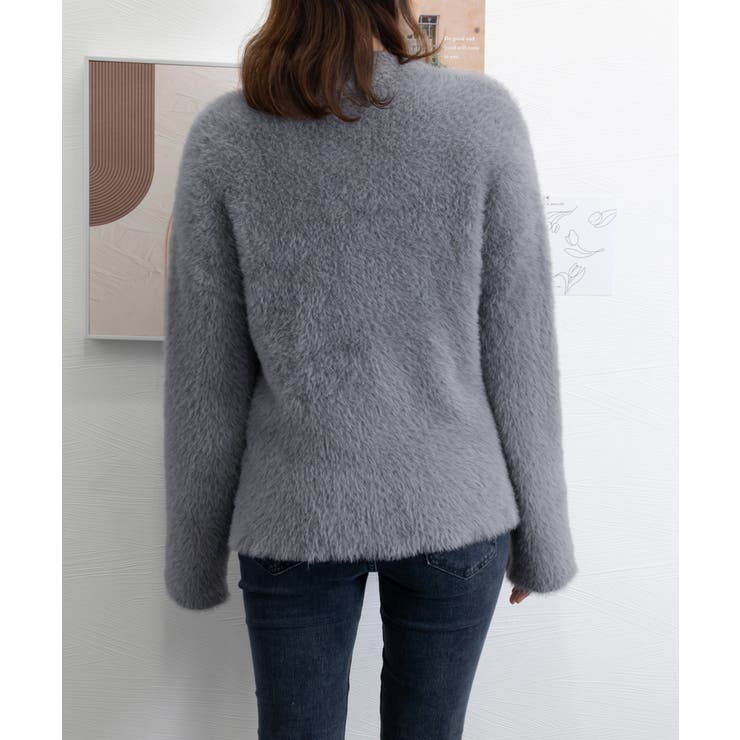 ニット ルーズアンゴラ風シャギーニット レディース : 86717995 : ZOZOTOWN Yahoo!店 - 通販 - Yahoo!ショッピング