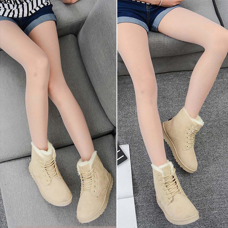 ムートンブーツ美脚脚長ショートブーツ | SUNSHINE CLOSET | 詳細画像4 