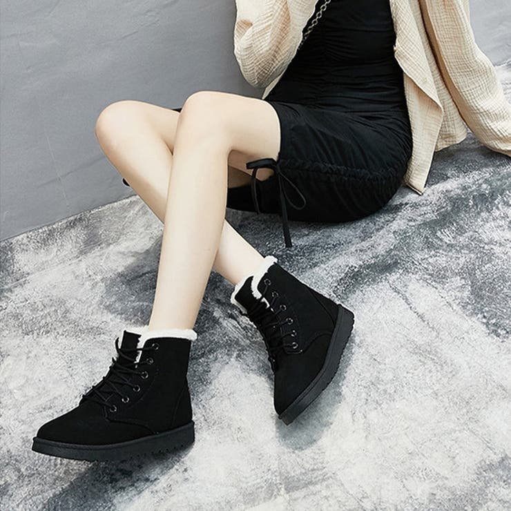 ムートンブーツ美脚脚長ショートブーツ | SUNSHINE CLOSET | 詳細画像6 