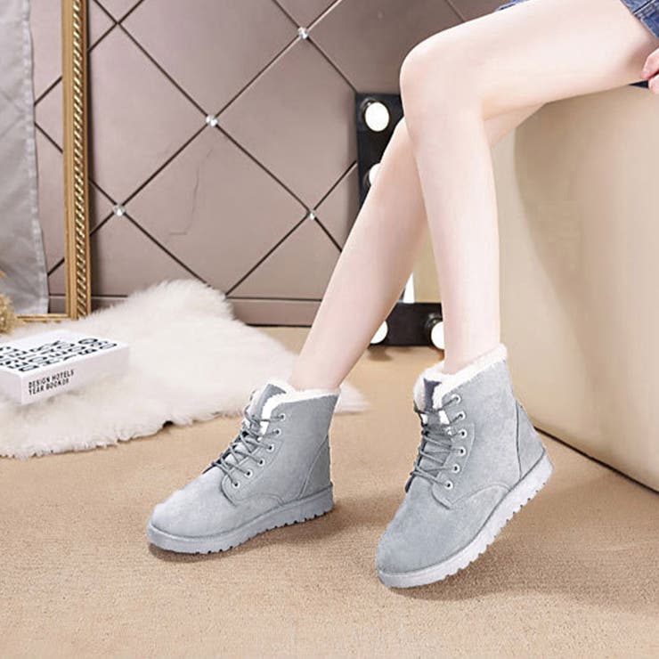 ムートンブーツ美脚脚長ショートブーツ | SUNSHINE CLOSET | 詳細画像8 