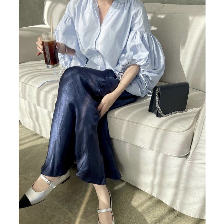 ランタンスリーブシャツブラウスレディース | SUNSHINE CLOSET | 詳細画像10 