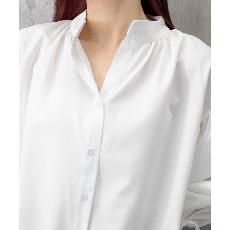 ランタンスリーブシャツブラウスレディース | SUNSHINE CLOSET | 詳細画像15 