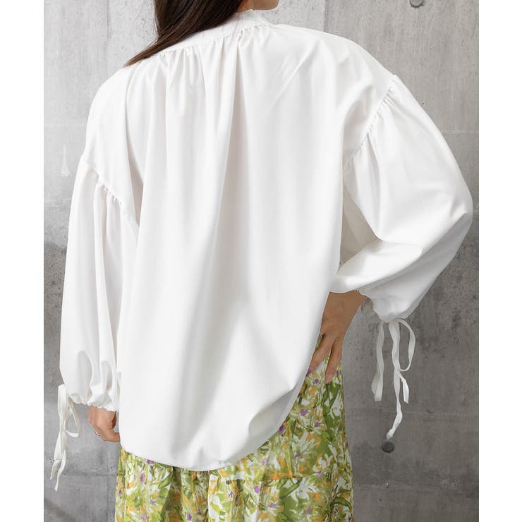 ランタンスリーブシャツブラウスレディース | SUNSHINE CLOSET | 詳細画像19 