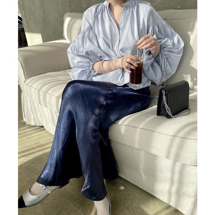 ランタンスリーブシャツブラウスレディース | SUNSHINE CLOSET | 詳細画像3 