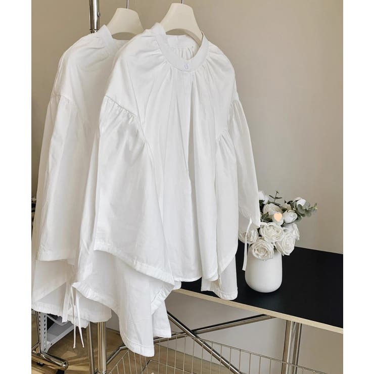 ランタンスリーブシャツブラウスレディース | SUNSHINE CLOSET | 詳細画像9 