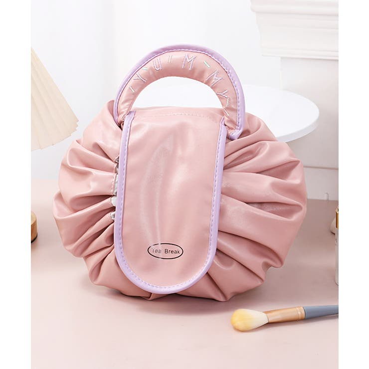 Chiarare DO-S TREATMENT 1000ml ポーチ 巾着コスメポーチ PUレザーメイクポーチ[品番：AGCW0006707