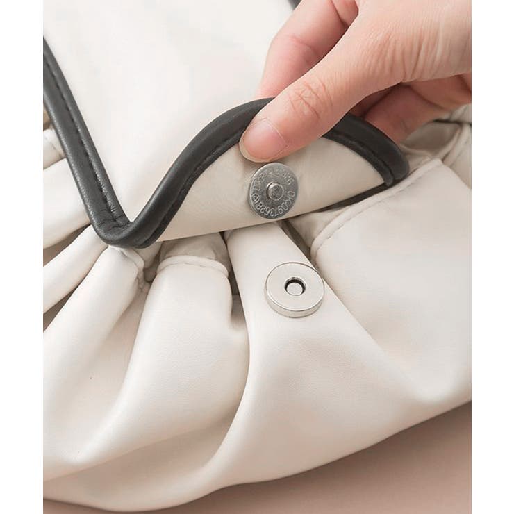 巾着コスメポーチ PUレザーメイクポーチ | SUNSHINE CLOSET | 詳細画像19 