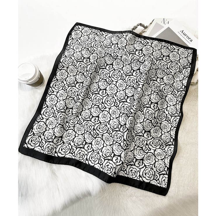 スクエアスカーフ シルク調スカーフ 上品 | SUNSHINE CLOSET | 詳細画像13 