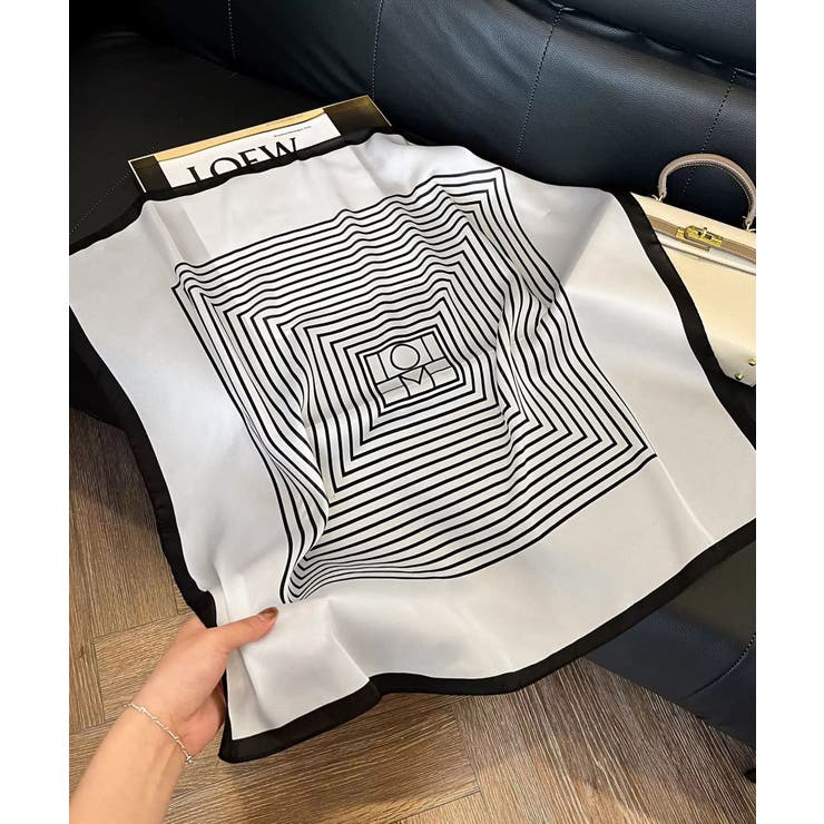 スクエアスカーフ シルク調スカーフ 上品 | SUNSHINE CLOSET | 詳細画像8 