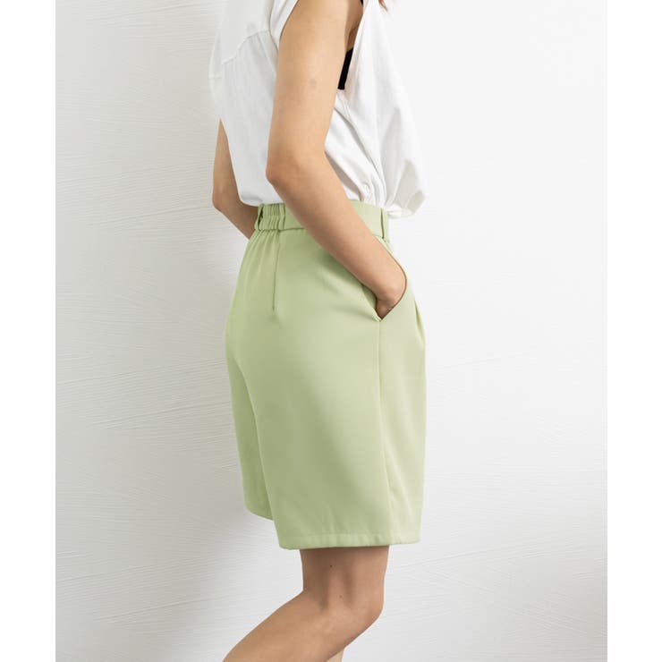 ５分丈 タックショートパンツ レディース | SUNSHINE CLOSET | 詳細画像18 