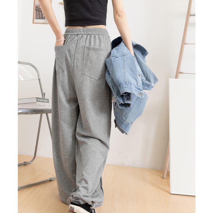 ワイドスウェットパンツ フロントライン | SUNSHINE CLOSET | 詳細画像17 