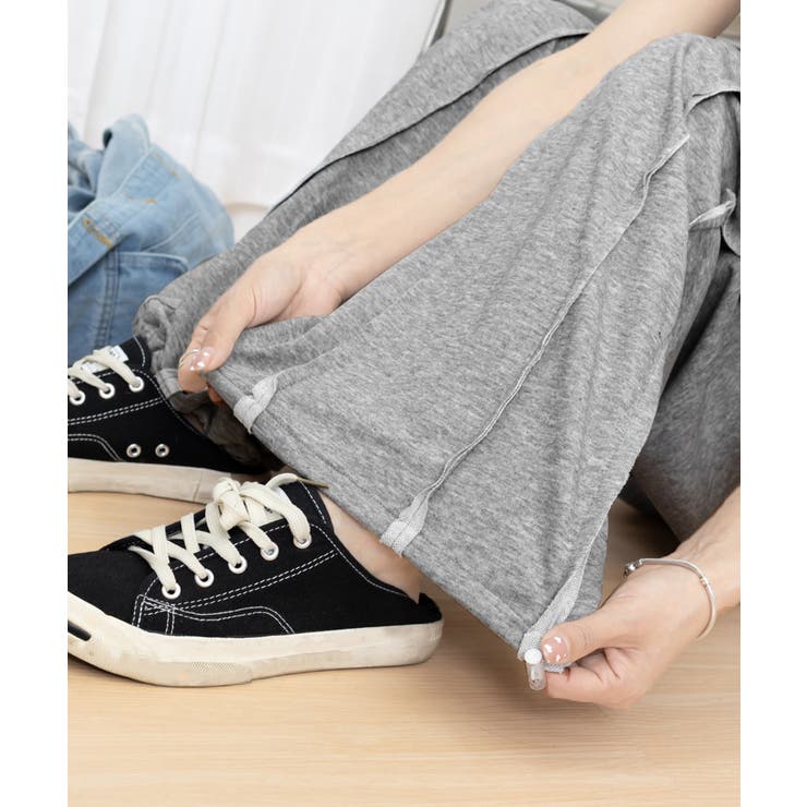 ワイドスウェットパンツ フロントライン | SUNSHINE CLOSET | 詳細画像20 