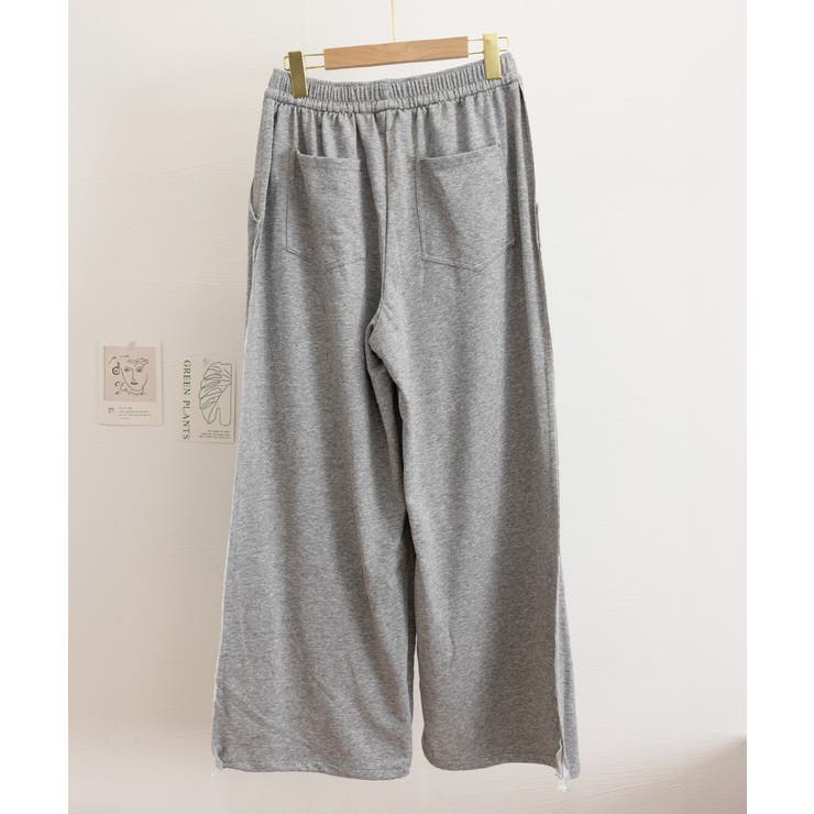 ワイドスウェットパンツ フロントライン | SUNSHINE CLOSET | 詳細画像22 