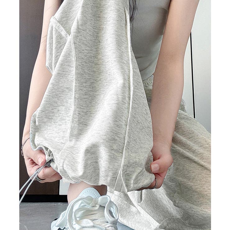 ワイドスウェットパンツ フロントライン | SUNSHINE CLOSET | 詳細画像5 