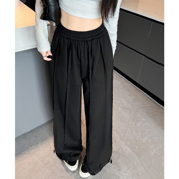 ワイドスウェットパンツ フロントライン | SUNSHINE CLOSET | 詳細画像6 