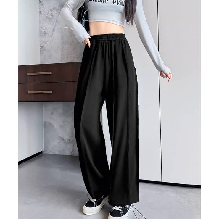 ワイドスウェットパンツ フロントライン | SUNSHINE CLOSET | 詳細画像7 