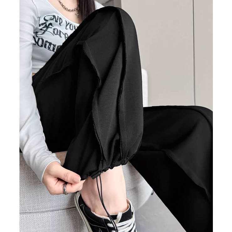 ワイドスウェットパンツ フロントライン | SUNSHINE CLOSET | 詳細画像9 