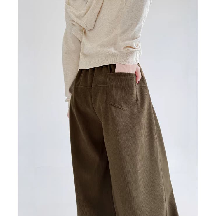 コーデュロイパンツレディースワイドパンツ | SUNSHINE CLOSET | 詳細画像19 