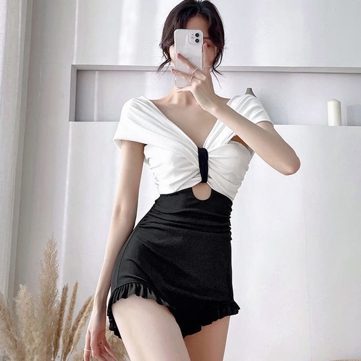 ワンピース水着 レディース体型カバー水着 | SUNSHINE CLOSET | 詳細画像10 