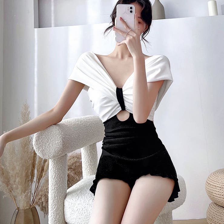 ワンピース水着 レディース体型カバー水着 | SUNSHINE CLOSET | 詳細画像12 