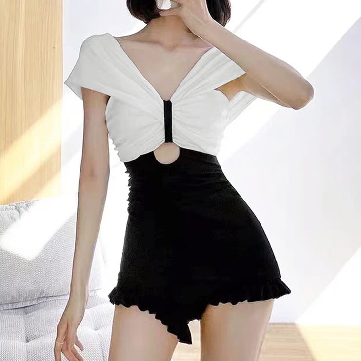 ワンピース水着 レディース体型カバー水着 | SUNSHINE CLOSET | 詳細画像8 