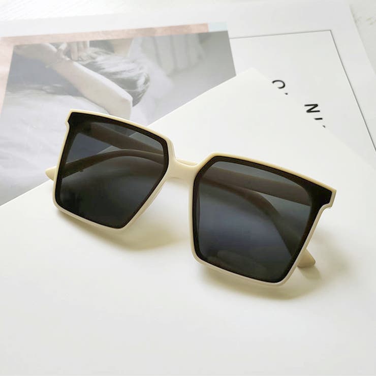 スクエアサングラス ビックフレームメガネ | SUNSHINE CLOSET | 詳細画像10 