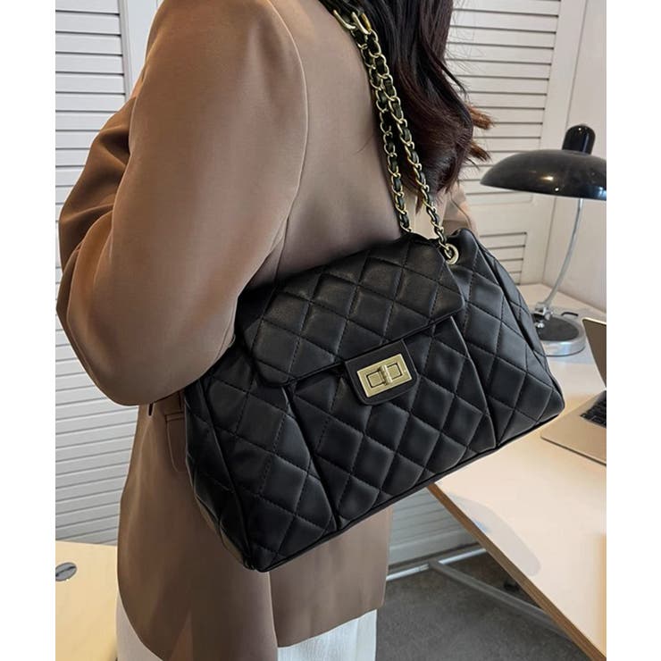 キルティング トートバッグ レディース鞄 | SUNSHINE CLOSET | 詳細画像1 