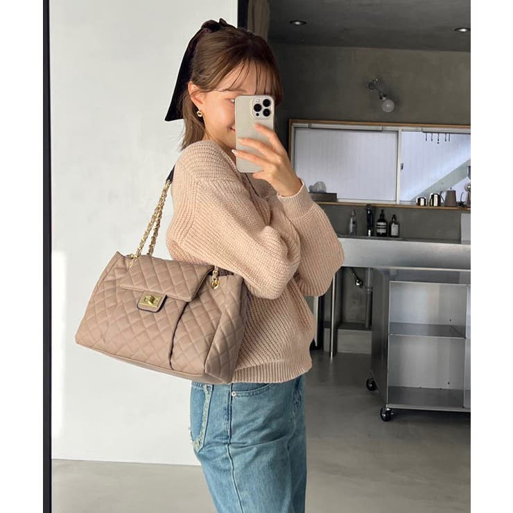 キルティング トートバッグ レディース鞄 | SUNSHINE CLOSET | 詳細画像12 