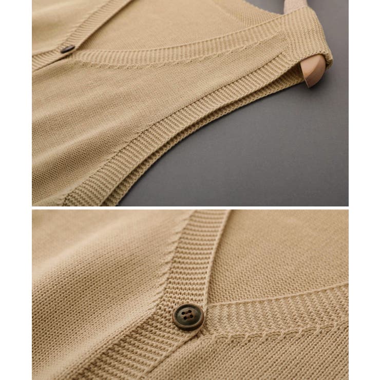 ニットベスト レディース 前開きチョッキ | SUNSHINE CLOSET | 詳細画像31 