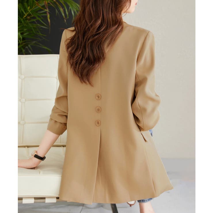 バックスリットテーラードジャケット韓国風 | SUNSHINE CLOSET | 詳細画像14 