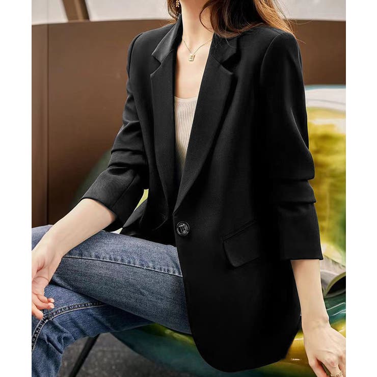 バックスリットテーラードジャケット韓国風 | SUNSHINE CLOSET | 詳細画像7 