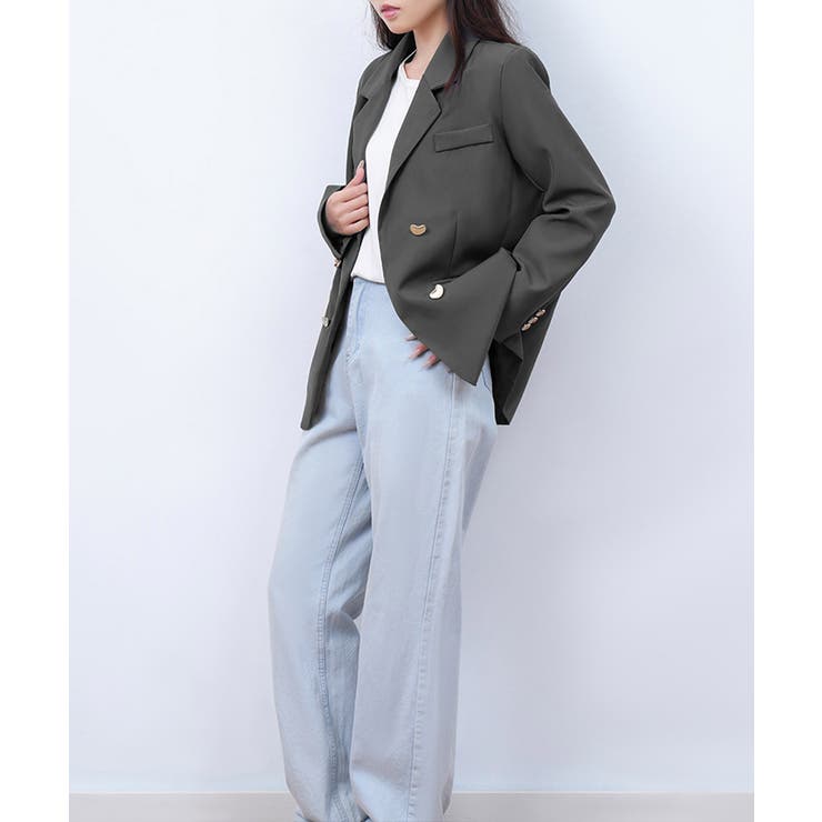 テーラードジャケットレディース アウター | SUNSHINE CLOSET | 詳細画像17 