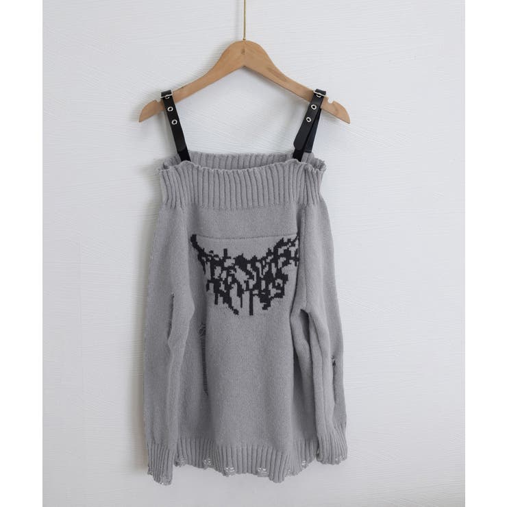 オフショルニットミニワンピース ダメージ | SUNSHINE CLOSET | 詳細画像24 