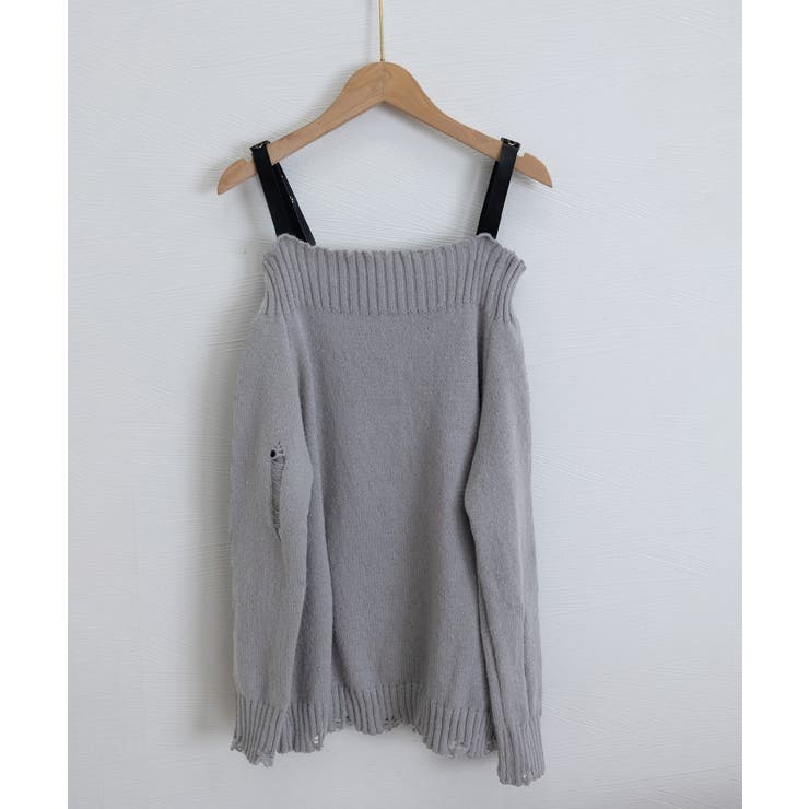 オフショルニットミニワンピース ダメージ | SUNSHINE CLOSET | 詳細画像25 