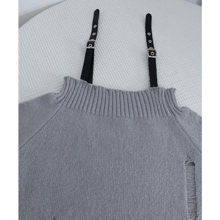 オフショルニットミニワンピース ダメージ | SUNSHINE CLOSET | 詳細画像27 